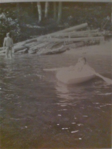 Me in Lake Kushaqua, a long time ago