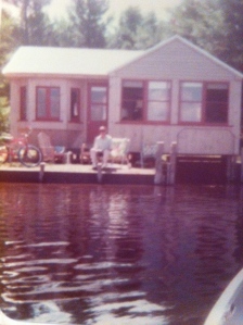 The Cabin at Rainbow Lake, were my dad wonders where I'd been with the boat so long.