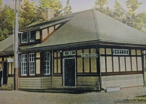 The Stony Wold Train Station, which became the Camp Lavigerie Store.